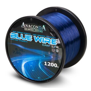 ANACONDA Blue Wire 0,3mm 7,8kg 1200m Dark Blue