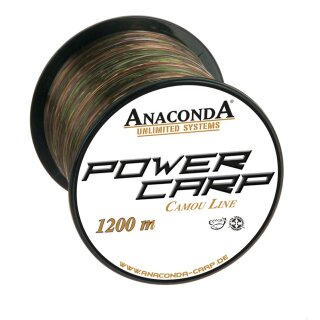 ANACONDA Power Carp Camou Line 0,32mm 9,25kg 1200m Camouflage