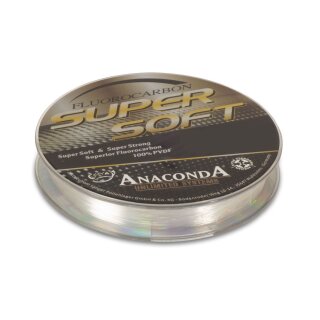 ANACONDA Super Soft Fluorocarbon 0,4mm 11,63kg 50m Transparent/Crystal Clear