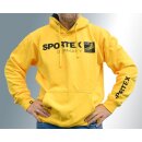 SPORTEX Hoodie L Yellow/Black