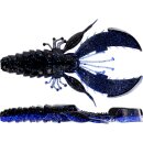 WESTIN CreCraw Creaturebait 10cm 12g Black/Blue 4Stk. 