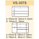 MEIHO Versus VS-3078 390x295x186mm Signalgelb