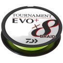 DAIWA Tournament X8 Braid EVO+ 0,1mm 6,7kg 900m Chartreuse