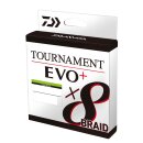 DAIWA Tournament X8 Braid EVO+ 0,14mm 10,2kg 900m Chartreuse