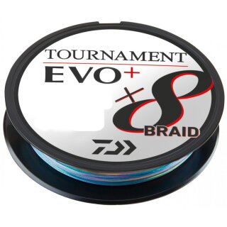 DAIWA Tournament X8 Braid EVO+ 0,2mm 18kg 300m Multi-Color
