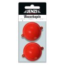 JENZI water ball round with metal eyelets 25mm 8g Fluo...