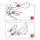 JENZI Supporto Fish-Lock per pesce 8 moschettoni