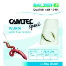 BALZER Camtec Wurmhaken 60cm Br&uuml;niert Gr.1 0,40mm 10Stk.