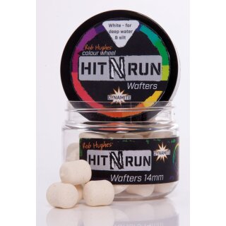 DYNAMITE BAITS Hit N Run Wafter 14mm 35g Bright White