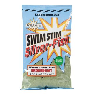 DYNAMITE BAITS Swim Stim Silver Fish Commercial Groundbait Betaine Green 900g