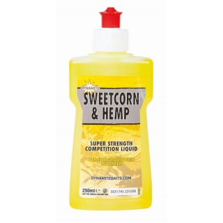 DYNAMITE BAITS Liquid Attractant XL Sweetcorn & Hemp 250ml