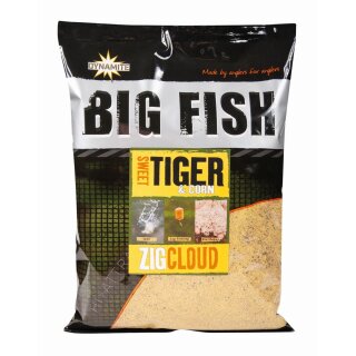 DYNAMITE BAITS Big Fish Zig Cloud Sweet Tiger & Corn 1,8kg