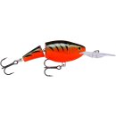 RAPALA Jointed Shad Rap 4cm 5g Red Tiger