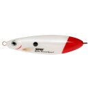 RAPALA Rattlin Minnow Spoon 8cm 16g Pearl White Red Tail