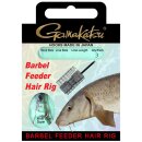 GAMAKATSU Barbe Feeder Hair Rig WGS Braided Gr.10 120cm 0,16mm Grey 3Stk.