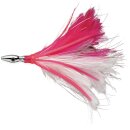 WILLIAMSON Flash Feathertm Rigged 10,2cm Red White