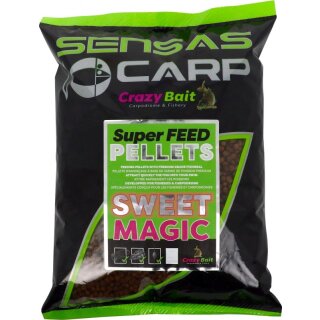 SENSAS Super Feed Pellets Sweet Magic 2mm 700g
