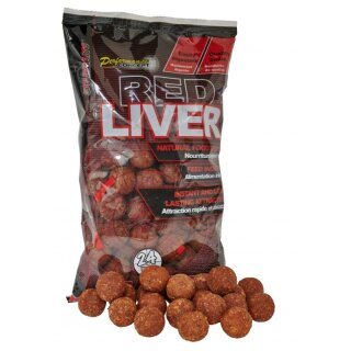 STARBAITS PC Red Liver Boilies 24mm 1kg