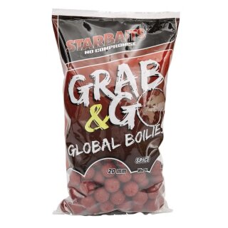 STARBAITS G&G Global Boilies Spice 20mm 1kg