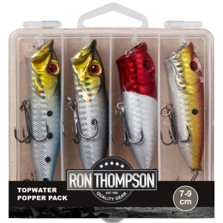 RON THOMPSON Topwater Pack 7-9cm 11-13g Mixed 4Stk.