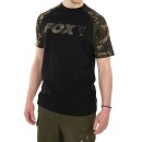 FOX Raglan T-Shirt XXL Black/Camo