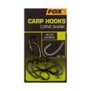FOX Carp Hooks Curve Shank Gr.2 Schwarz 10Stk.
