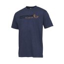 SAVAGE GEAR Signature Logo T-Shirt XXL Blue Melange