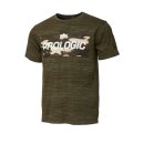 PROLOGIC Bark Print T-Shirt M Burnt Olive Green