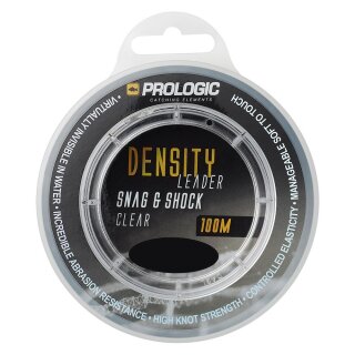 PROLOGIC Density Snag & Shock Leader 0,5mm 13,6kg 100m Clear