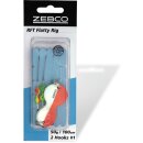 ZEBCO RFT Flatty Rig lead-free 80g Gr.1 100cm Orange/Glow