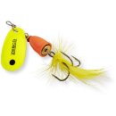 ZEBCO Trophy Z-Vibe &amp; Fly No.1 4g Orange Body/Silver Yellow/Yellow Fly