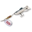 ZEBCO Trophy Z-Spin Minnow No.3 11g Silber/Rote Punkte