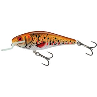 SALMO Executor Shallow Runner 12cm 33g Holographic Golden Back