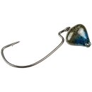 STRIKE KING MD Jointed Structure Head 14,2 Blue Craw 2Stk.