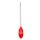 IRON TROUT Compact Distance Sphiro Sinking 10g Transparent Fluo Red/Orange