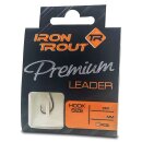 IRON TROUT Premium Leader Gr.10 0,18mm 50cm 6Stk.