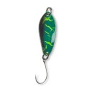 IRON TROUT Wave Spoon 2,8g Crackle Green Yellow