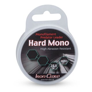 IRON CLAW Hard Mono 0,3mm 7,45kg 25m Ultra Clear