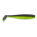 IRON CLAW Just Shad 7,5cm Black Chartreuse Silver Glitter