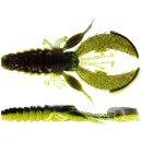 WESTIN CreCraw Creaturebait 6,5cm 4g Black/Chartreuse 6Stk.