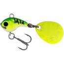 WESTIN DropBite Tungsten Spin Tail Jig 2cm 13g Chartreuse...