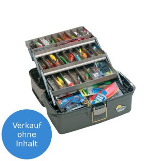PLANO Guide Series Tray Tackle Box 613403 45,7x25,4x25,4cm Graphit/Gray