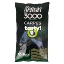 SENSAS 3000 Carp Tasty Garlic 1kg Gr&uuml;nlich