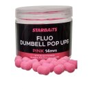 STARBAITS Fluo Dumbell Pop Ups 14mm Pink 70g