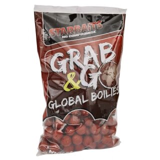 STARBAITS Grab And Go Global Boilies 20mm Garlic 1kg