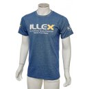 ILLEX T-shirt short sleeve T. XXL Navy blue