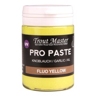 TROUTMASTER Pro Paste Garlic 60g Fluo Yellow