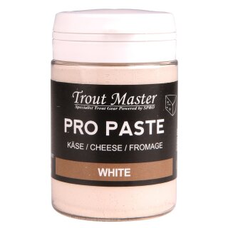 TROUTMASTER Pro Paste Cheese 60g White Glitter
