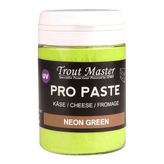 TROUTMASTER Pro Paste Cheese 60g Neon Green