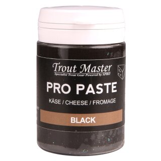 TROUTMASTER Pro Paste Cheese 60g Black Glitter